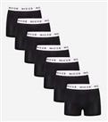 NICCE - Mens Everyday Essential 7 Pack Boxers - BLACK and Assorted Colours